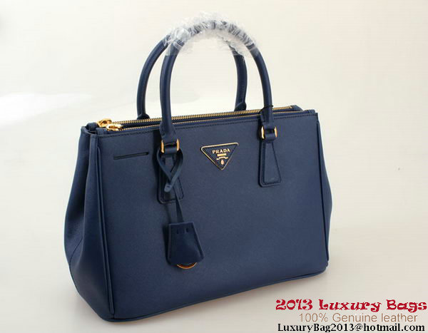 Prada Saffiano 30cm Tote Bag BN1801 - RoyalBlue Prada Saffiano 30cm Tote Bag BN1801 - RoyalBlue