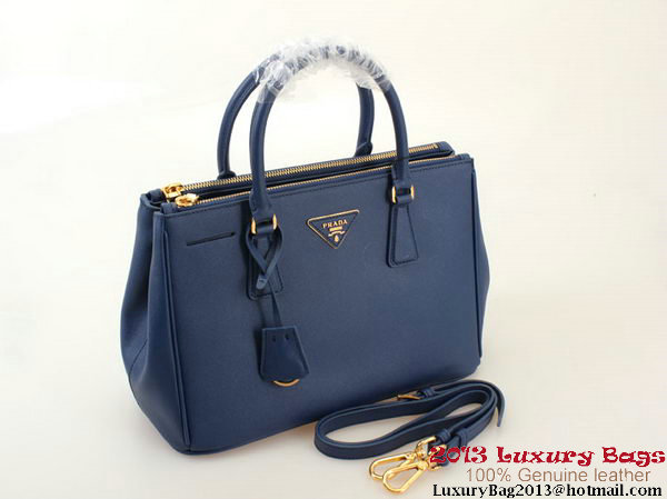 Prada Saffiano 30cm Tote Bag BN1801 - RoyalBlue Prada Saffiano 30cm Tote Bag BN1801 - RoyalBlue