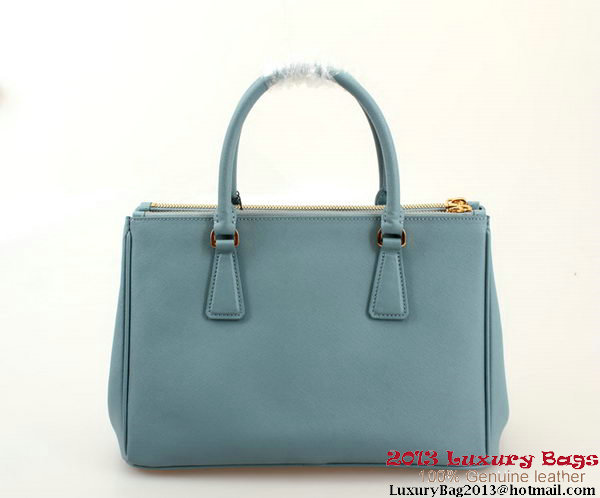 Prada Saffiano 30cm Tote Bag BN1801 - SkyBlue Prada Saffiano 30cm Tote Bag BN1801 - SkyBlue