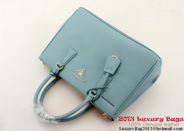 Prada Saffiano 30cm Tote Bag BN1801 - SkyBlue Prada Saffiano 30cm Tote Bag BN1801 - SkyBlue