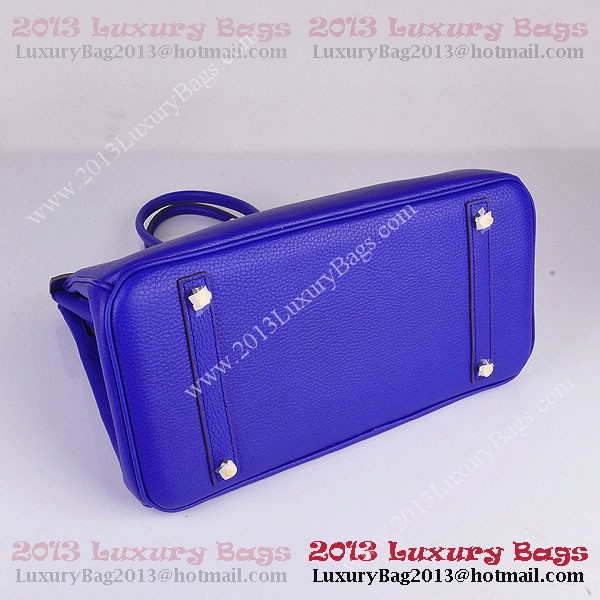 Hermes Birkin 35CM Tote Bag Blue Clemence Leather H6089 Gold Hermes Birkin 35CM Tote Bag Blue Clemence Leather H6089 Gold