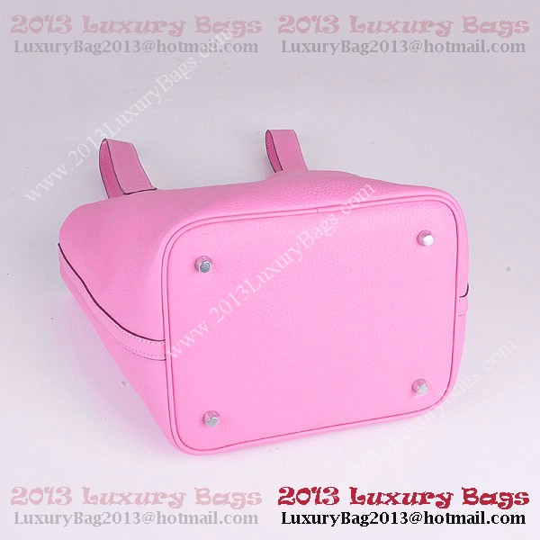 Hermes Picotin Lock MM Bag in Clemence Leather 8616 Pink Hermes Picotin Lock MM Bag in Clemence Leather 8616 Pink