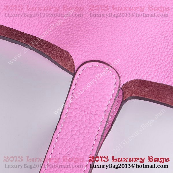 Hermes Picotin Lock MM Bag in Clemence Leather 8616 Pink Hermes Picotin Lock MM Bag in Clemence Leather 8616 Pink