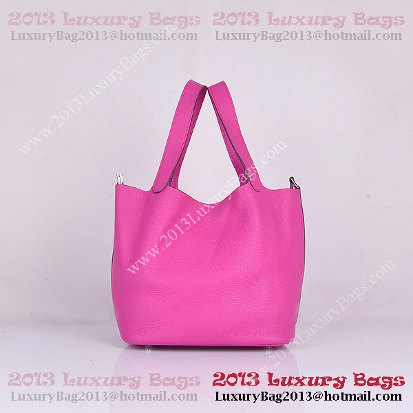 Hermes Picotin Lock PM Bag in Clemence Leather 8615 Peach Hermes Picotin Lock PM Bag in Clemence Leather 8615 Peach