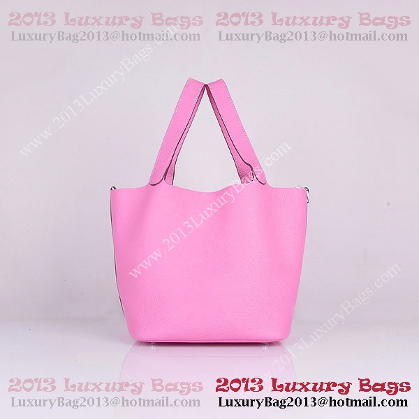 Hermes Picotin Lock PM Bag in Clemence Leather 8615 Pink Hermes Picotin Lock PM Bag in Clemence Leather 8615 Pink