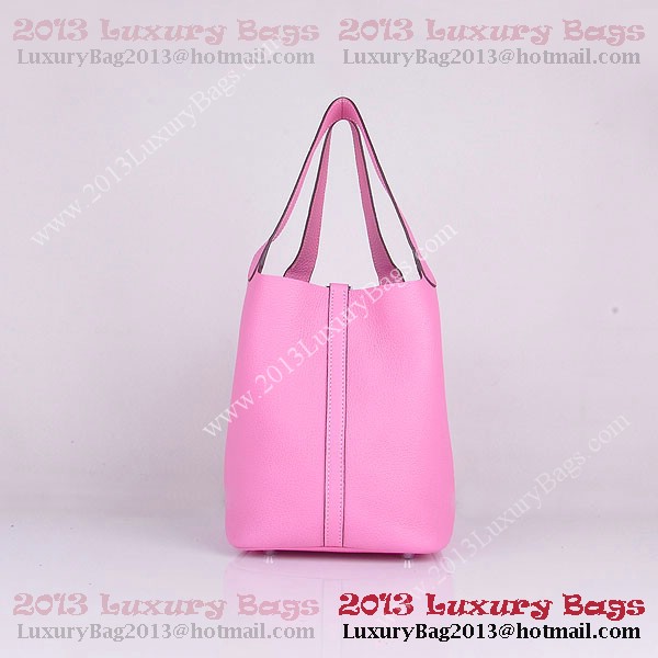 Hermes Picotin Lock PM Bag in Clemence Leather 8615 Pink Hermes Picotin Lock PM Bag in Clemence Leather 8615 Pink