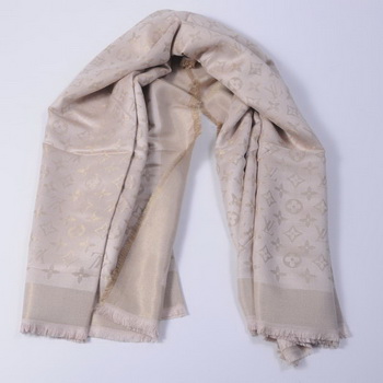 Louis Vuitton Scarves Cotton WJLV092 Apricot&Gold