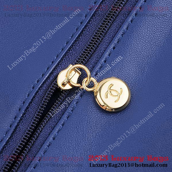 Chanel 2.55 Series Classic Flap Bag 1112 RoyalBlue Sheepskin Gold Chanel 2.55 Series Classic Flap Bag 1112 RoyalBlue Sheepskin Gold