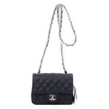 Chanel mini Classic Flap Bag Black Cannage Patterns 1115 Gold Chanel mini Classic Flap Bag Black Cannage Patterns 1115 Gold