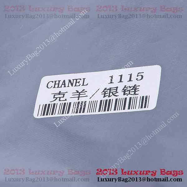 Chanel mini Classic Flap Bag Black Sheekskin 1115 Silver Chanel mini Classic Flap Bag Black Sheekskin 1115 Silver