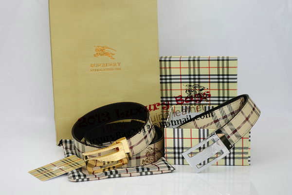 Burberry Belt B4003 Gold Burberry Belt B4003 Gold