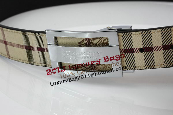 Burberry Belt B4003 Silver Burberry Belt B4003 Silver