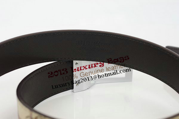 Burberry Belt B4003 Silver Burberry Belt B4003 Silver