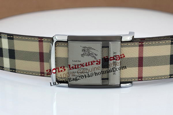 Burberry Belt B4005 Silver Burberry Belt B4005 Silver