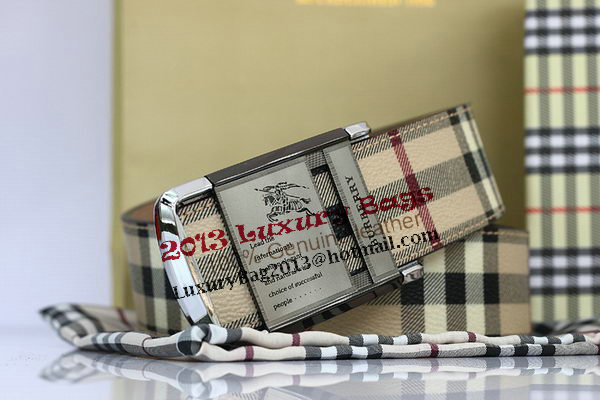 Burberry Belt B4005 Silver Burberry Belt B4005 Silver
