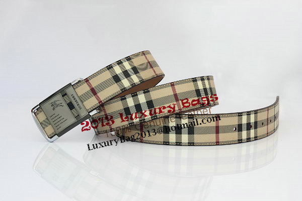 Burberry Belt B4005 Silver Burberry Belt B4005 Silver