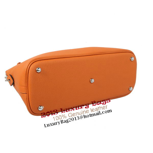 Hermes Bolide 31CM Tote Bags Calf Leather Orange Hermes Bolide 31CM Tote Bags Calf Leather Orange