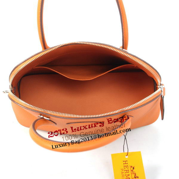 Hermes Bolide 31CM Tote Bags Calf Leather Orange Hermes Bolide 31CM Tote Bags Calf Leather Orange