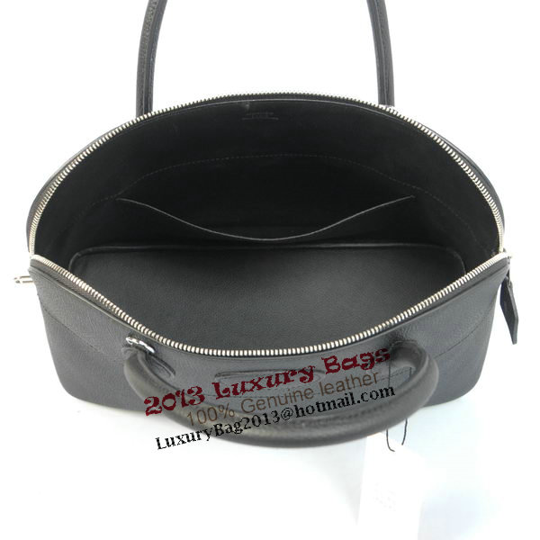 Hermes Bolide 37CM Tote Bags Calf Leather Black Hermes Bolide 37CM Tote Bags Calf Leather Black