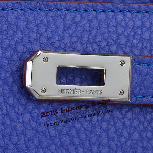 Hermes Kelly Original Leather Bi-Fold Wallet A708 RoyalBlue Hermes Kelly Original Leather Bi-Fold Wallet A708 RoyalBlue