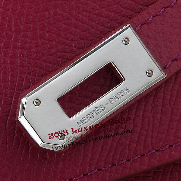 Hermes Kelly Original Saffiano Leather Bi-Fold Wallet A708 Burgundy Hermes Kelly Original Saffiano Leather Bi-Fold Wallet A708 Burgundy