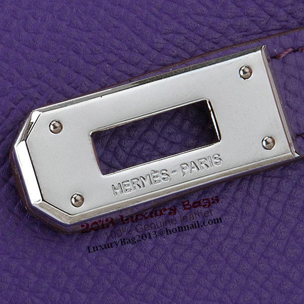 Hermes Kelly Original Saffiano Leather Bi-Fold Wallet A708 Purple Hermes Kelly Original Saffiano Leather Bi-Fold Wallet A708 Purple
