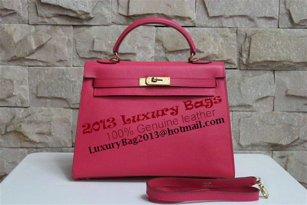 Hermes Kelly 32cm Shoulder Bag Peach Saffiano Leather K32 Gold Hermes Kelly 32cm Shoulder Bag Peach Saffiano Leather K32 Gold