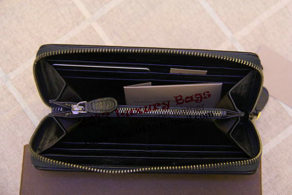 Bottega Veneta Intrecciato Nappa Zip Around Wallet 17004 RoyalBlue