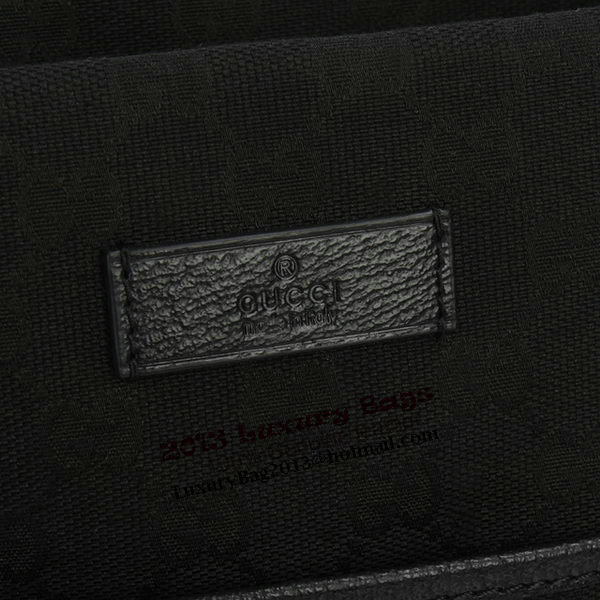 Gucci GG Canvas Medium Messenger Bag 189751 Black Gucci GG Canvas Medium Messenger Bag 189751 Black