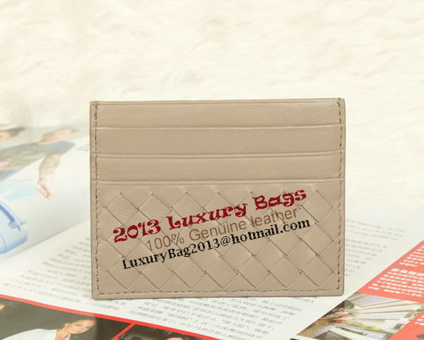 Bottega Veneta Intrecciato VN Card Case 5811 Apricot Bottega Veneta Intrecciato VN Card Case 5811 Apricot