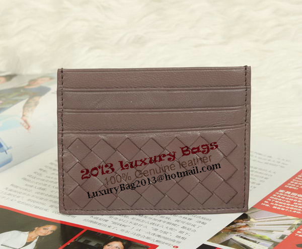 Bottega Veneta Intrecciato VN Card Case 5811 Purple Bottega Veneta Intrecciato VN Card Case 5811 Purple