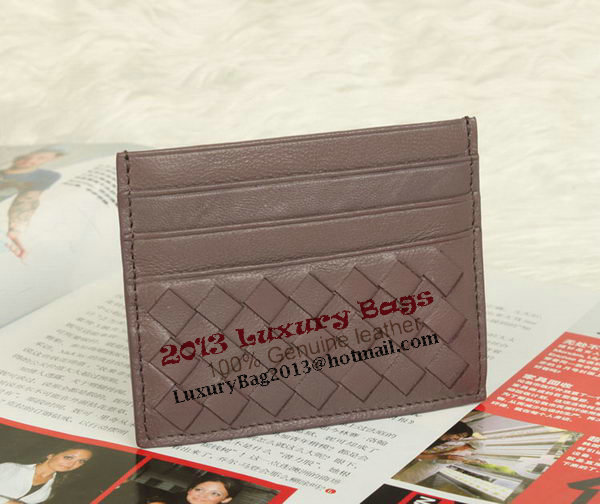 Bottega Veneta Intrecciato VN Card Case 5811 Purple Bottega Veneta Intrecciato VN Card Case 5811 Purple