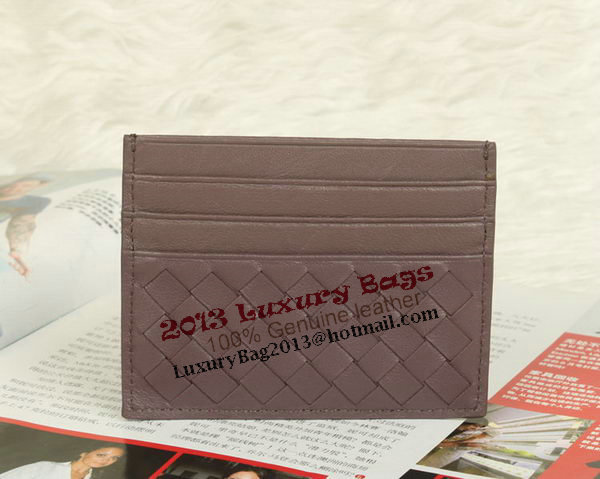 Bottega Veneta Intrecciato VN Card Case 5811 Purple Bottega Veneta Intrecciato VN Card Case 5811 Purple