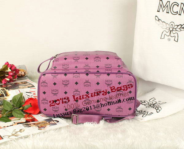 MCM Stark Backpack Jumbo in Calf Leather 8006 Purple MCM Stark Backpack Jumbo in Calf Leather 8006 Purple