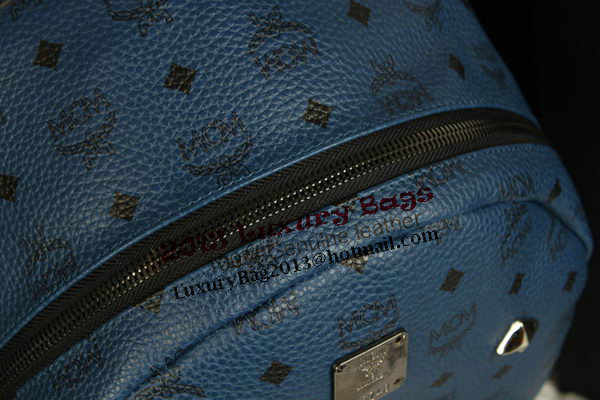 MCM Stark Backpack Jumbo in Calf Leather 8006 RoyalBlue MCM Stark Backpack Jumbo in Calf Leather 8006 RoyalBlue