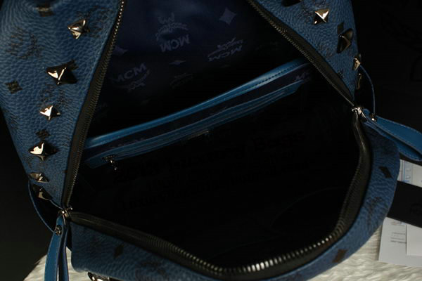 MCM Stark Backpack Jumbo in Calf Leather 8100 RoyalBlue MCM Stark Backpack Jumbo in Calf Leather 8100 RoyalBlue