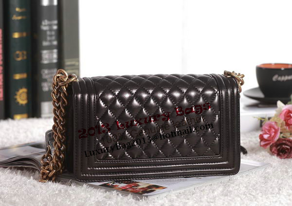 Chanel Boy Flap Shoulder Bag in Black Lambskin Leather A67086 Gold Chanel Boy Flap Shoulder Bag in Black Lambskin Leather A67086 Gold