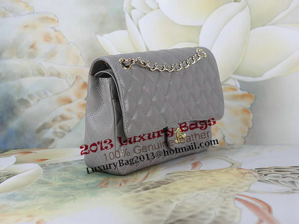 Chanel 2.55 Series Classic Flap Bag 1112 Gray Original Cannage Pattern Leather Gold Chanel 2.55 Series Classic Flap Bag 1112 Gray Original Cannage Pattern Leather Gold
