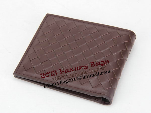 Bottega Veneta Intrecciato Nappa Wallet BV2006 Brown Bottega Veneta Intrecciato Nappa Wallet BV2006 Brown