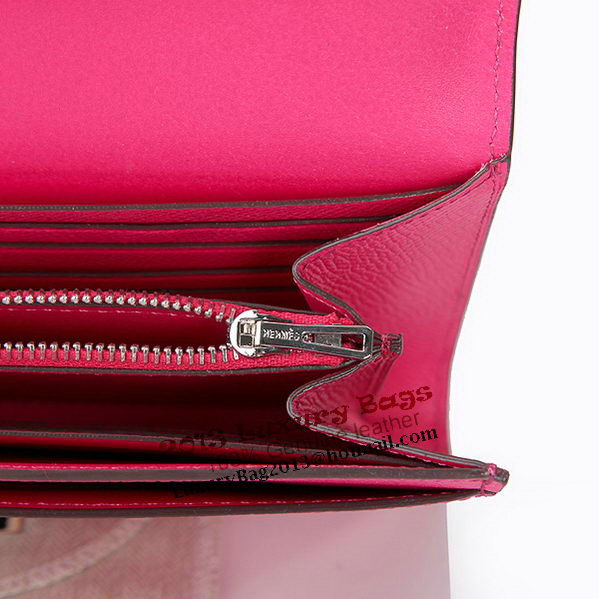 Hermes Constance Long Wallets Original Calfskin Leather A909 Peach Hermes Constance Long Wallets Original Calfskin Leather A909 Peach