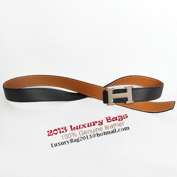 Hermes Camel Bovine Jugular Veins Belt HR1006B Silver Hermes Camel Bovine Jugular Veins Belt HR1006B Silver
