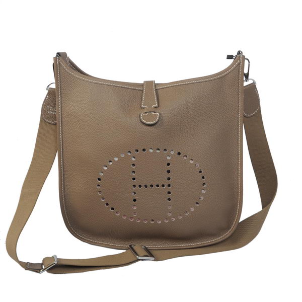 Hermes Evelyne Messenger Bag H1608 Grey