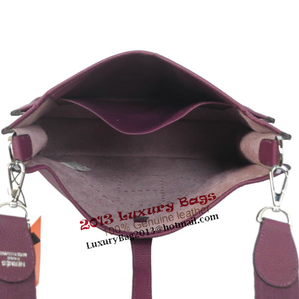 Hermes Evelyne Messenger Bag H1608 Purple Hermes Evelyne Messenger Bag H1608 Purple
