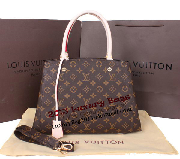 2014 Louis Vuitton Monogram Canvas Montaigne MM M41056 2014 Louis Vuitton Monogram Canvas Montaigne MM M41056