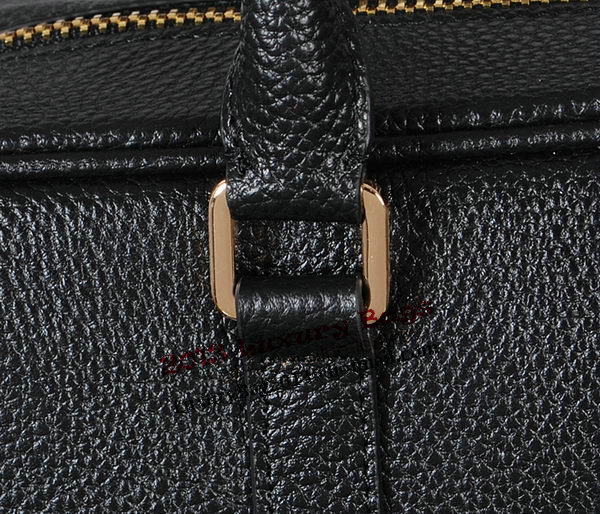 Prada Grainy Calf Leather Briefcase 80661 Black Prada Grainy Calf Leather Briefcase 80661 Black