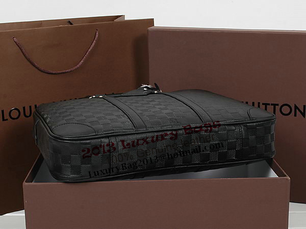 Louis Vuitton Damier Infini Porte-Documents Voyage M95520 Black Louis Vuitton Damier Infini Porte-Documents Voyage M95520 Black