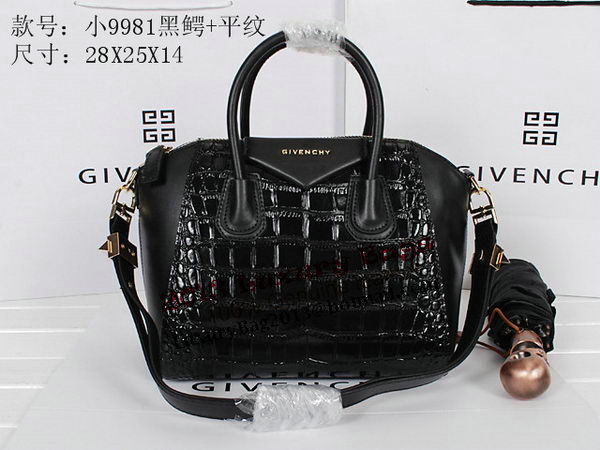 Givenchy Small Antigona Bag in Black Coco Leather 9981S Givenchy Small Antigona Bag in Black Coco Leather 9981S
