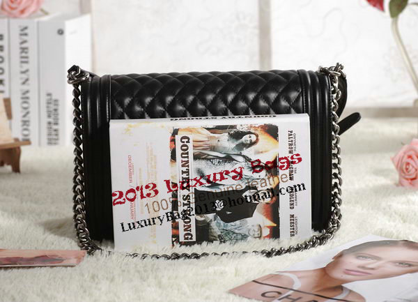 Chanel Boy Flap Shoulder Bag in Original Leather A67087 Black Chanel Boy Flap Shoulder Bag in Original Leather A67087 Black