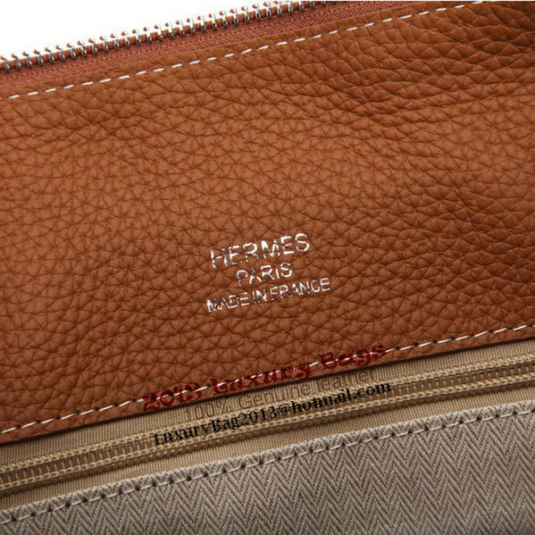 Hermes Mens Briefcase Original Calf Leather H86683 Wheat Hermes Mens Briefcase Original Calf Leather H86683 Wheat