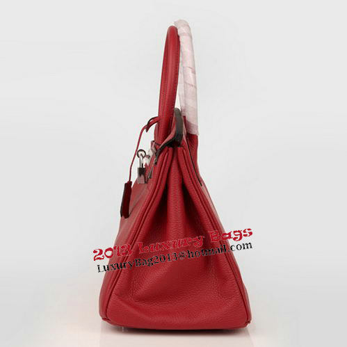 Hermes Birkin 30CM Tote Bag Burgundy Original Leather H30 Silver Hermes Birkin 30CM Tote Bag Burgundy Original Leather H30 Silver
